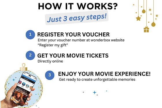 REGAL Christmas Movie Package for 2