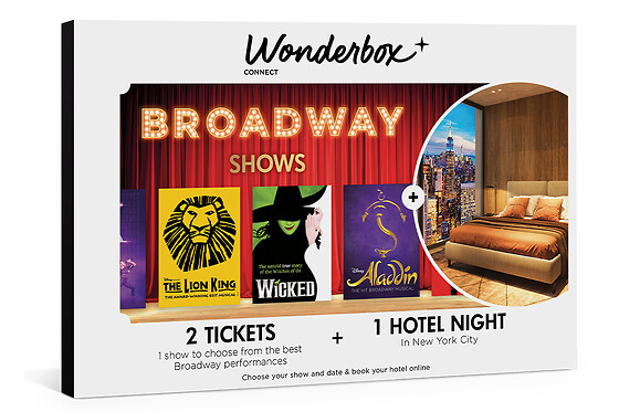 Broadway Show - 2 Tickets + One Night Stay