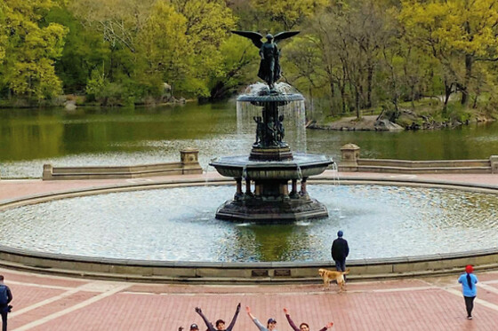 Central Park Bike Ride and Yoga for 6 people