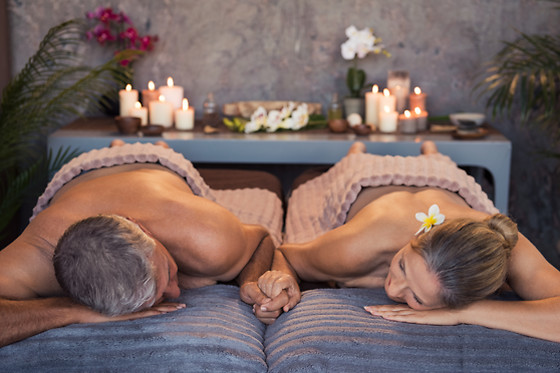 90 minute Couple massage + facial special at Sun & Sky - Spa / Salon