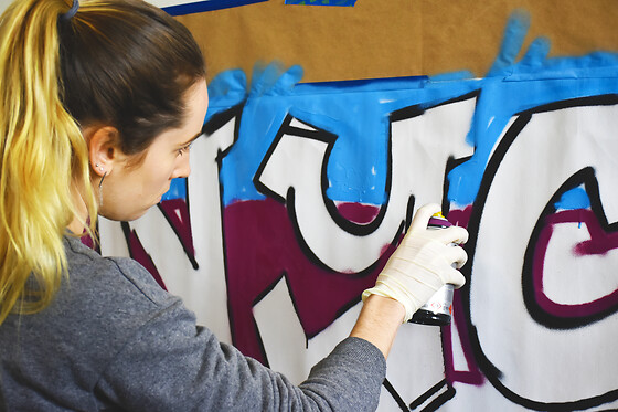 Graffiti workshop in Brooklyn for 4 people at "Your New York Story"