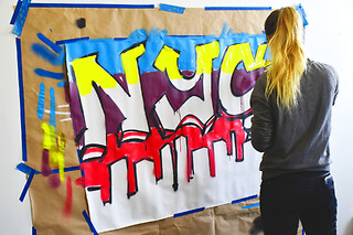 Graffiti workshop in Brooklyn for 4 people at "Your New York Story"