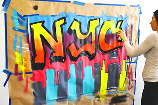 Graffiti workshop in Brooklyn for 4 people at "Your New York Story"