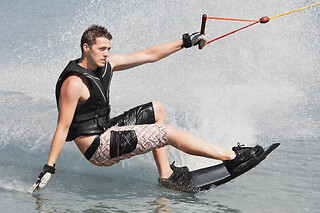 75-minute Wake Boarding Lessons for 1 person at Camp Maritime