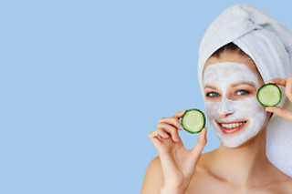 Hydrating spa facial and massage at Vada Spa, NYC