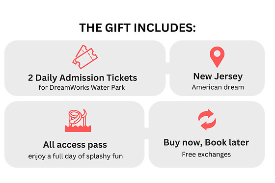 DreamWorks Water Park for 2