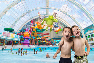 DreamWorks Water Park for 4