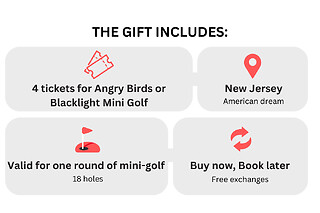 Mini Golf Experience for 4